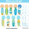 20pcs Surfing Surfboard Party Hanging Swirls Summer Surfing Birthday Party Decoration Surfboard Themed Swirl Ceiling Hanging Streamers for Summer Beach Surf Party Baby Shower Supplies